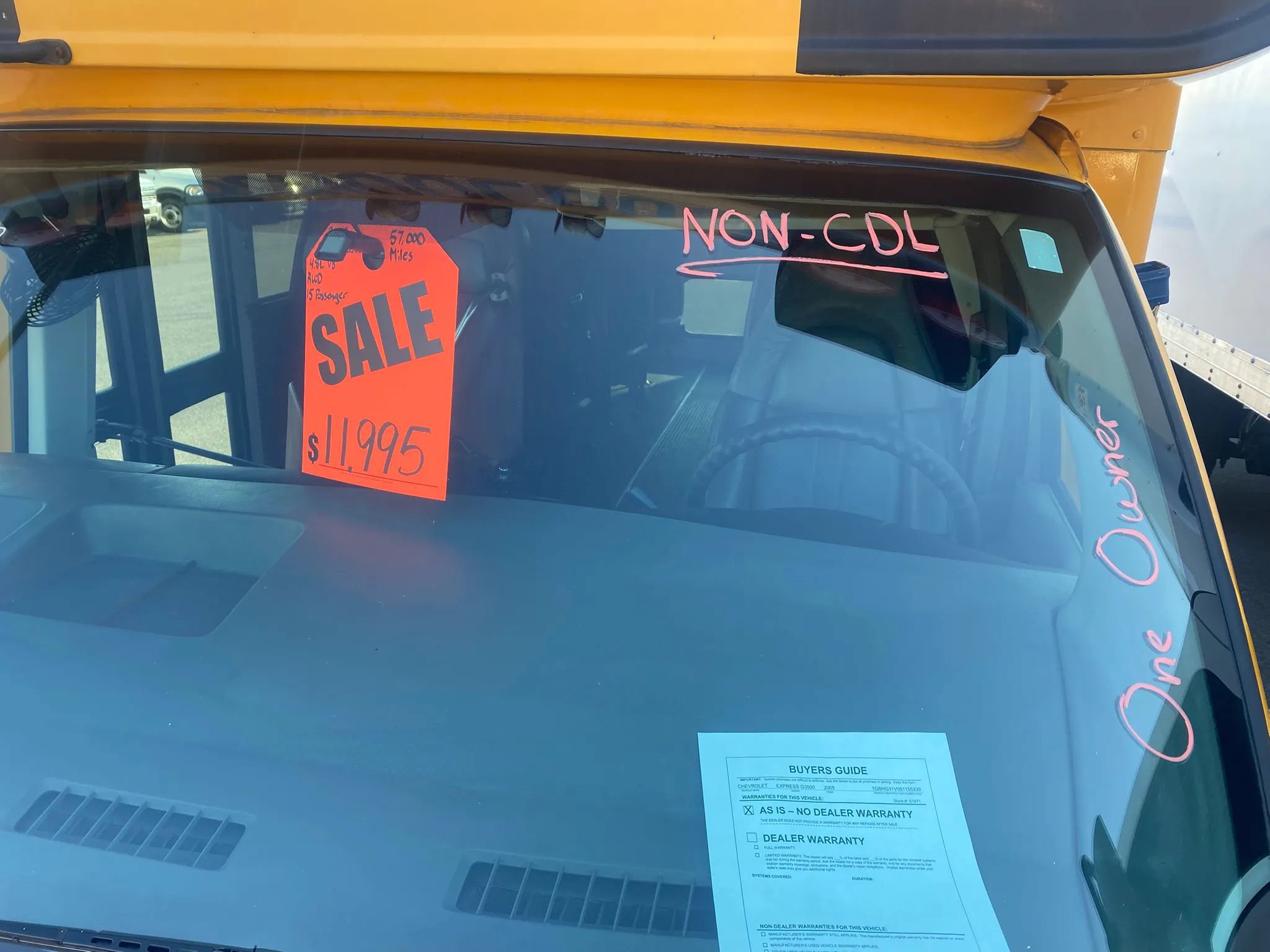 Used 2005 Chevrolet Express 3500 w/ School Bus Package image 4