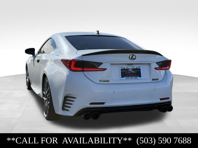 Used 2015 Lexus RC 350 w/ F Sport w/Summer Tires RWD image 3
