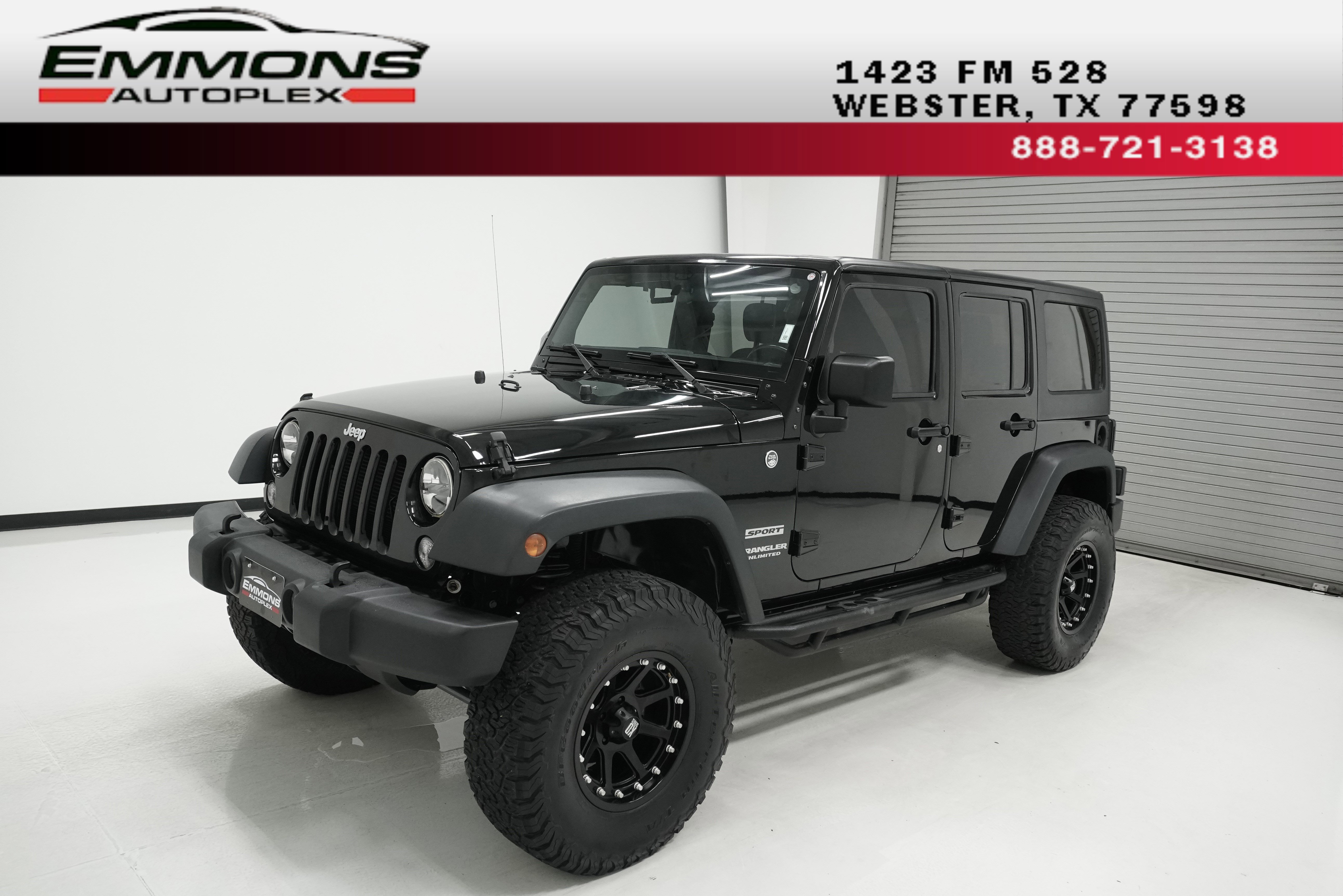 Used 2015 Jeep Wrangler Unlimited Sport w/ Connectivity Group