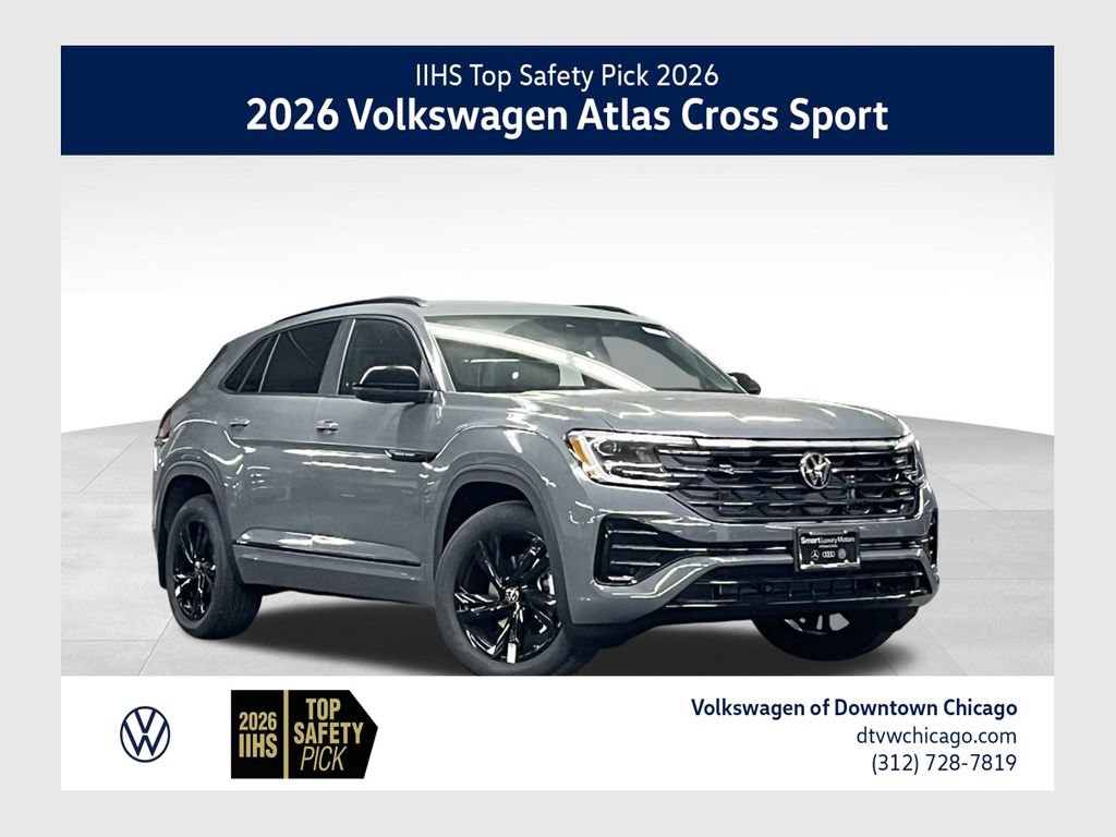 New 2026 Volkswagen Atlas Cross Sport SEL R-Line