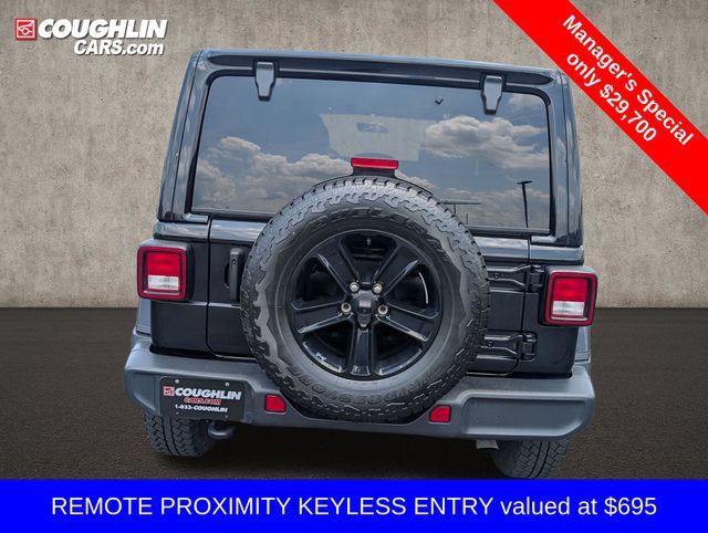 Used 2021 Jeep Wrangler Unlimited Sahara AWD/4WD image 7