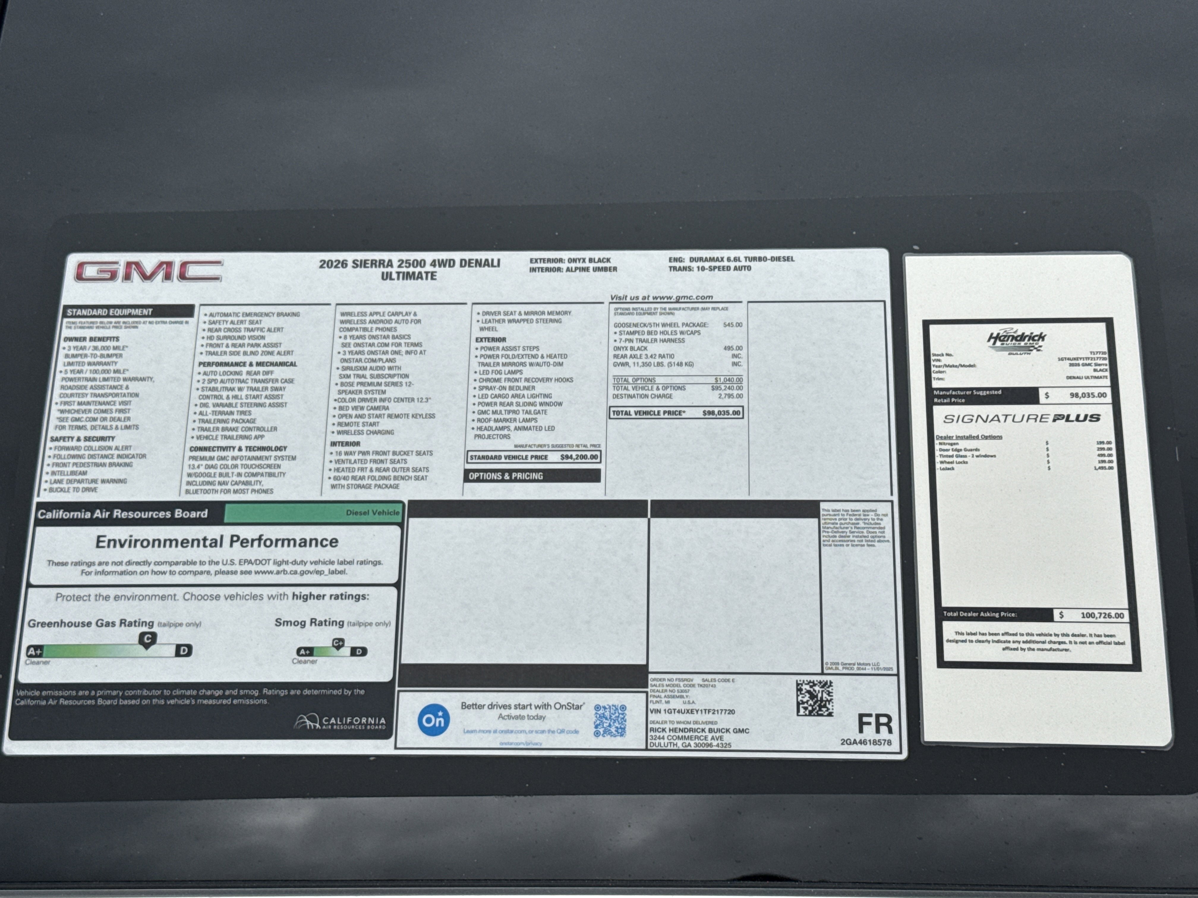 New 2026 GMC Sierra 2500 Denali Ultimate image 39