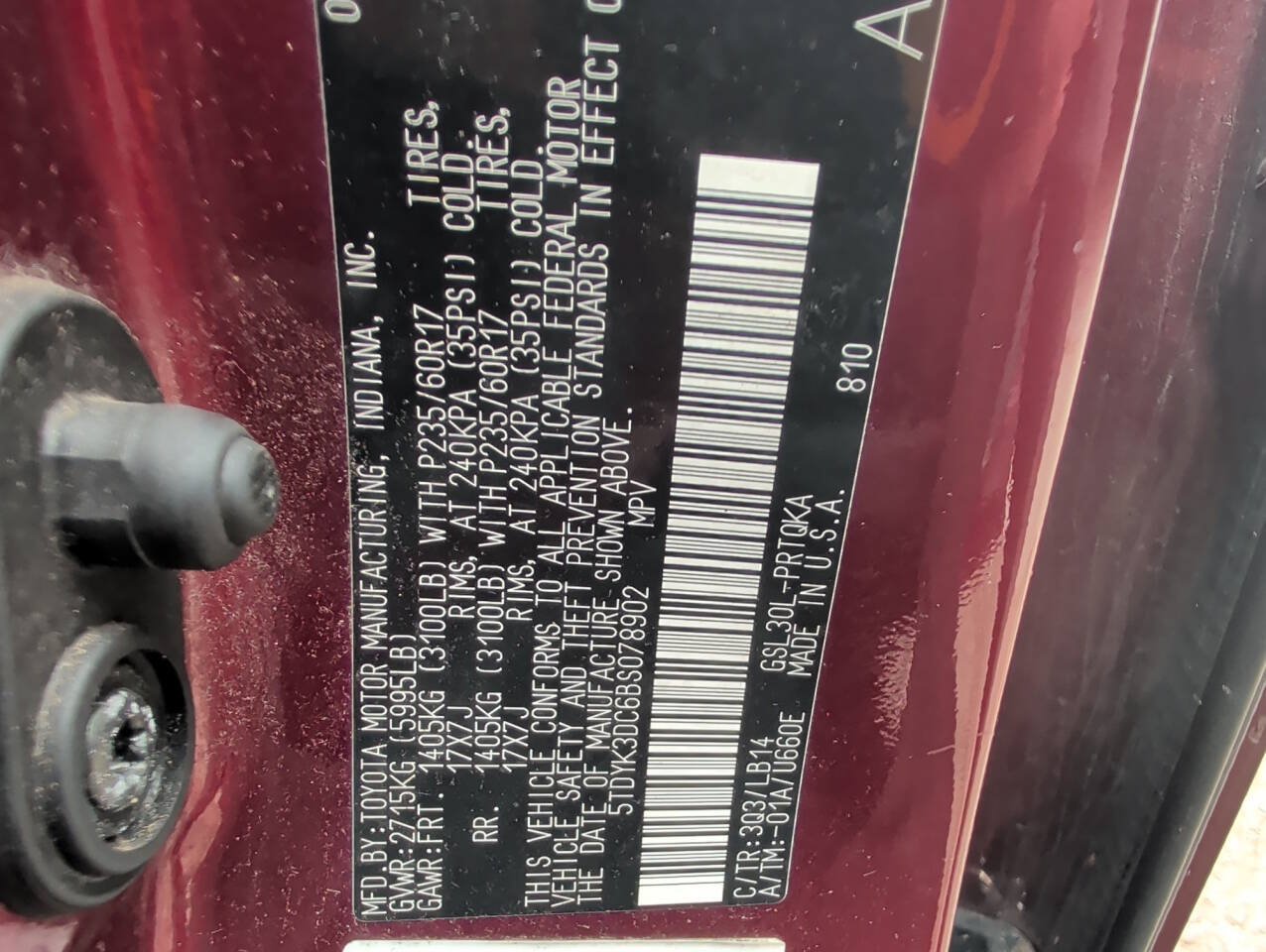 Used 2011 Toyota Sienna XLE w/ Entertainment Pkg FWD image 40