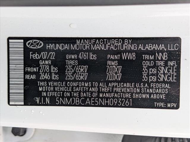 Used 2022 Hyundai Tucson SEL AWD/4WD image 22