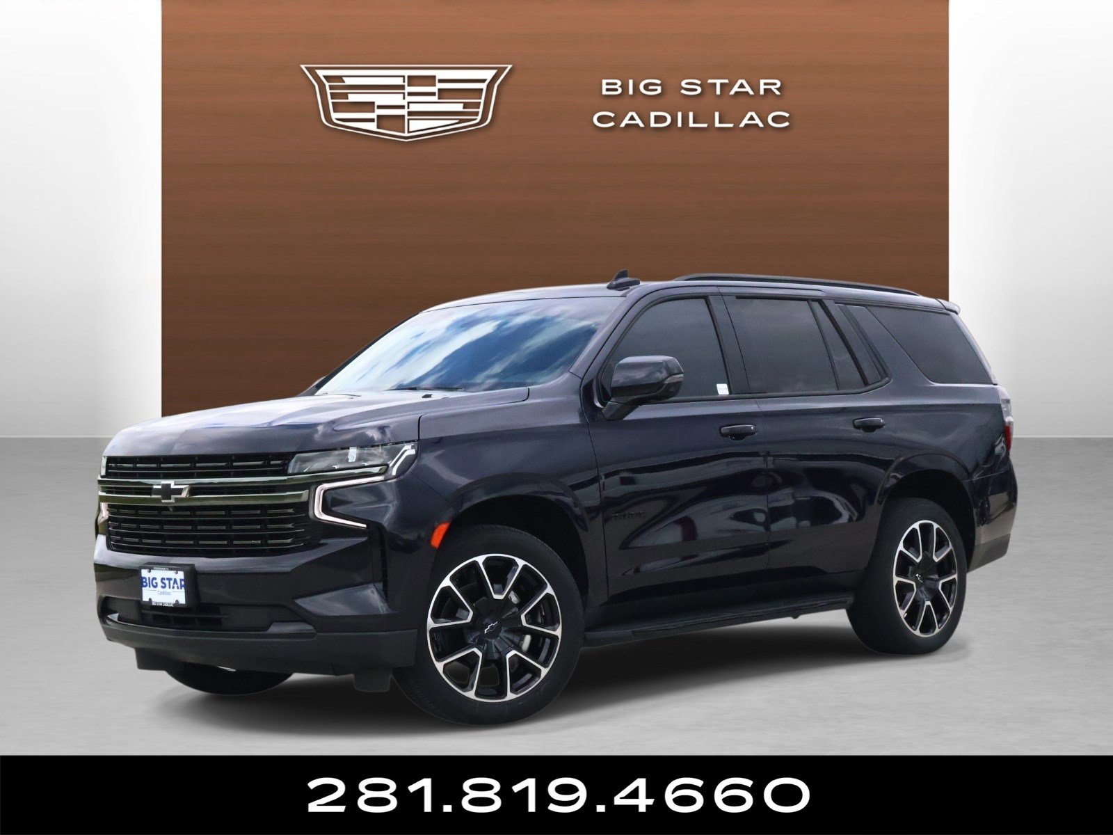 Used 2022 Chevrolet Tahoe RST w/ Luxury Package RWD image 1