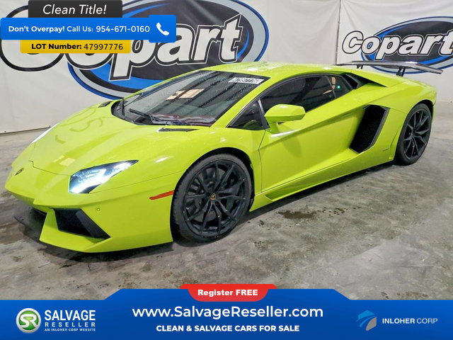 Used 2014 Lamborghini Aventador