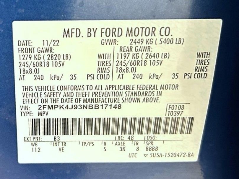 Used 2022 Ford Edge SEL w/ Convenience Package image 25