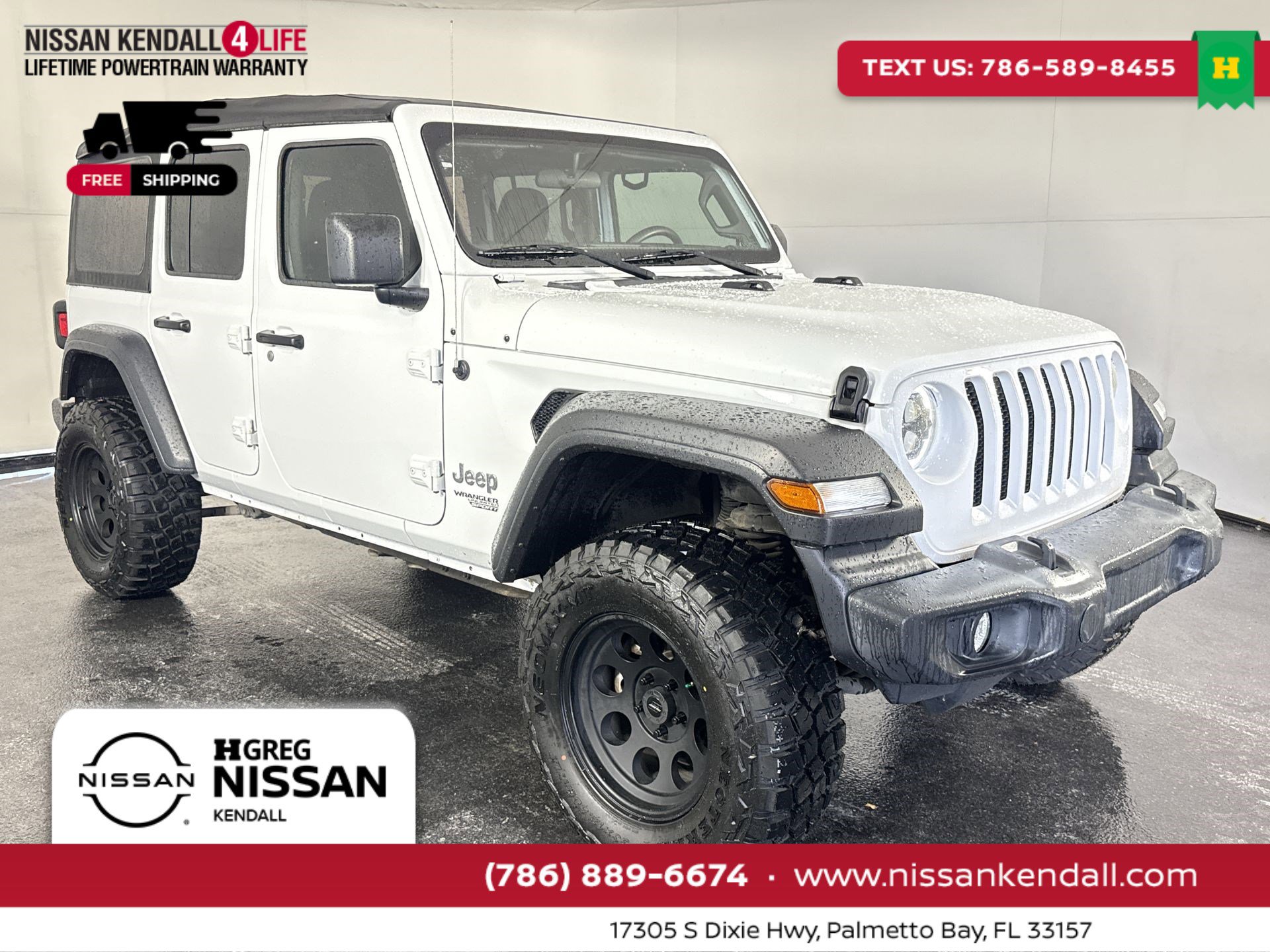 Used 2019 Jeep Wrangler Unlimited Sport image 2