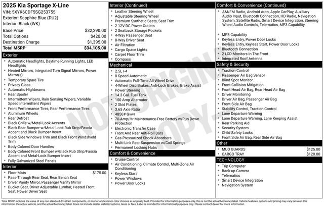 Used 2025 Kia Sportage X-Line image 33