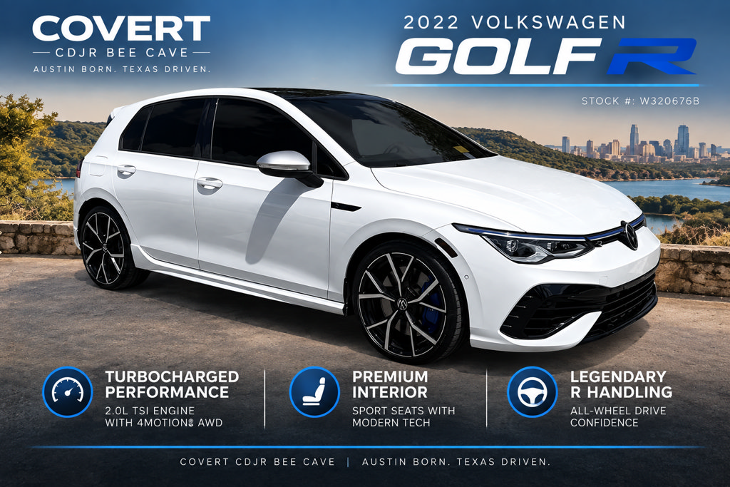 Used 2022 Volkswagen Golf R AWD/4WD image 2