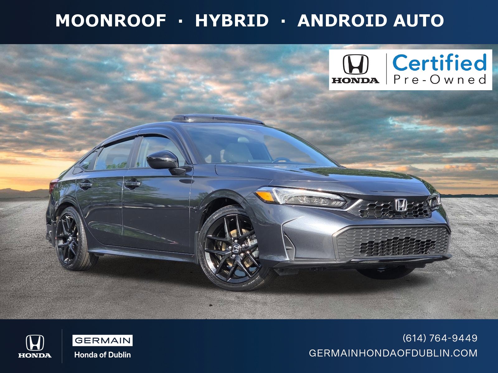 Certified 2025 Honda Civic Sport