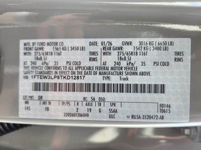 New 2026 Ford F150 XLT w/ XLT Black Appearance Package image 23