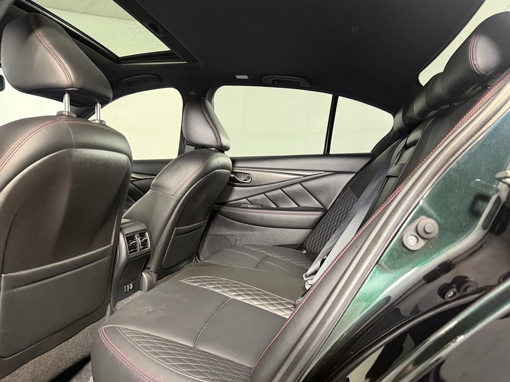 Used 2024 INFINITI Q50 Red Sport 400 w/ Black Opal Edition AWD/4WD image 16