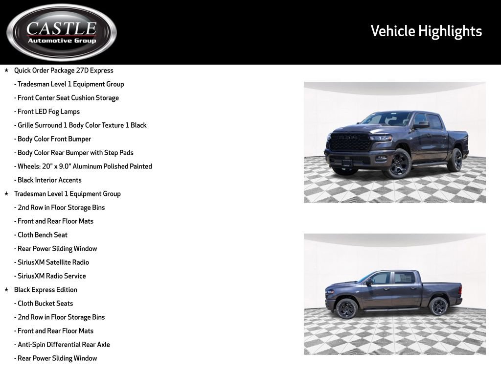 New 2026 RAM 1500 Express AWD/4WD image 3