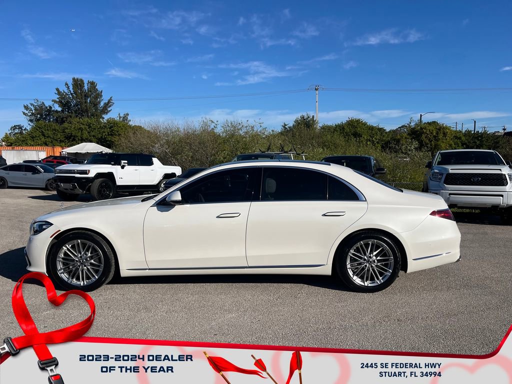 Used 2021 Mercedes-Benz S 580 4MATIC Sedan image 4