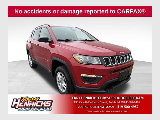 Used 2018 Jeep Compass Sport w/ Tech Group AWD/4WD image 1