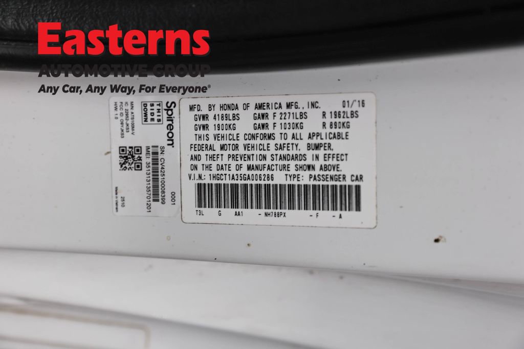 Used 2016 Honda Accord LX-S image 32