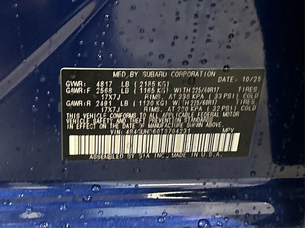 New 2026 Subaru Crosstrek 2.0i Premium AWD/4WD image 16