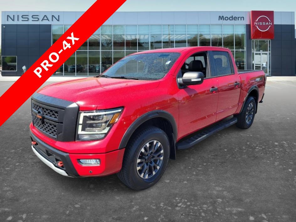 Used 2022 Nissan Titan PRO-4X w/ Pro-4x Convenience Package image 1
