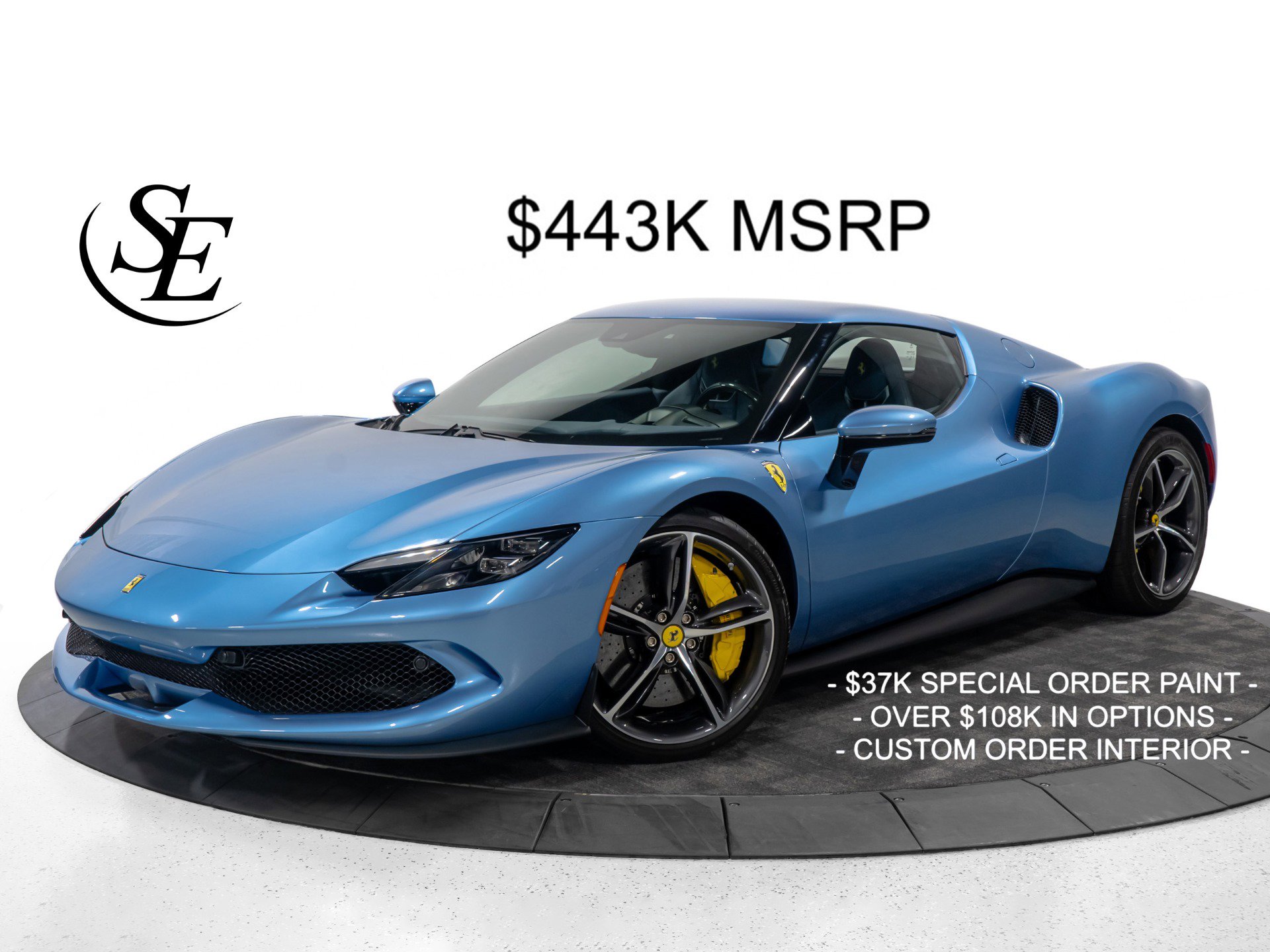 Used 2025 Ferrari 296 GTB RWD video 1