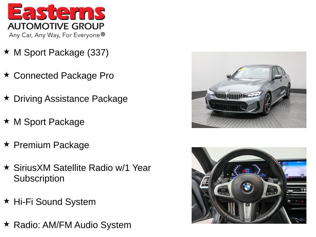 Used 2023 BMW 330i Sedan w/ M Sport Package RWD image 11