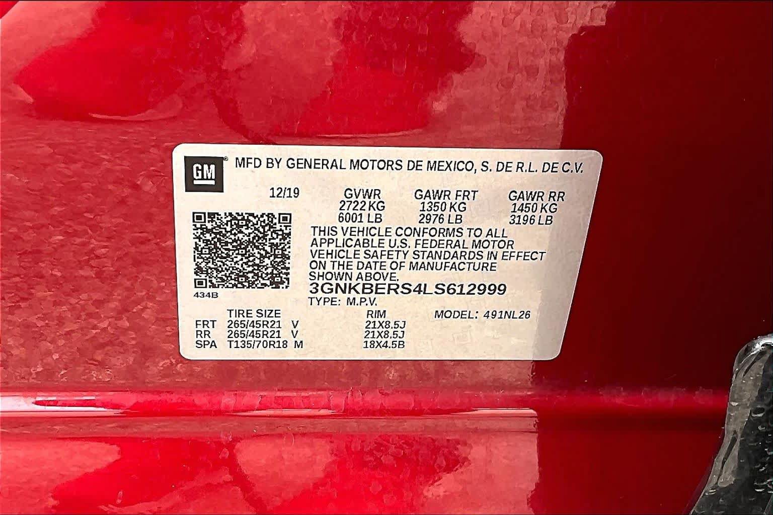 Used 2020 Chevrolet Blazer RS FWD image 34
