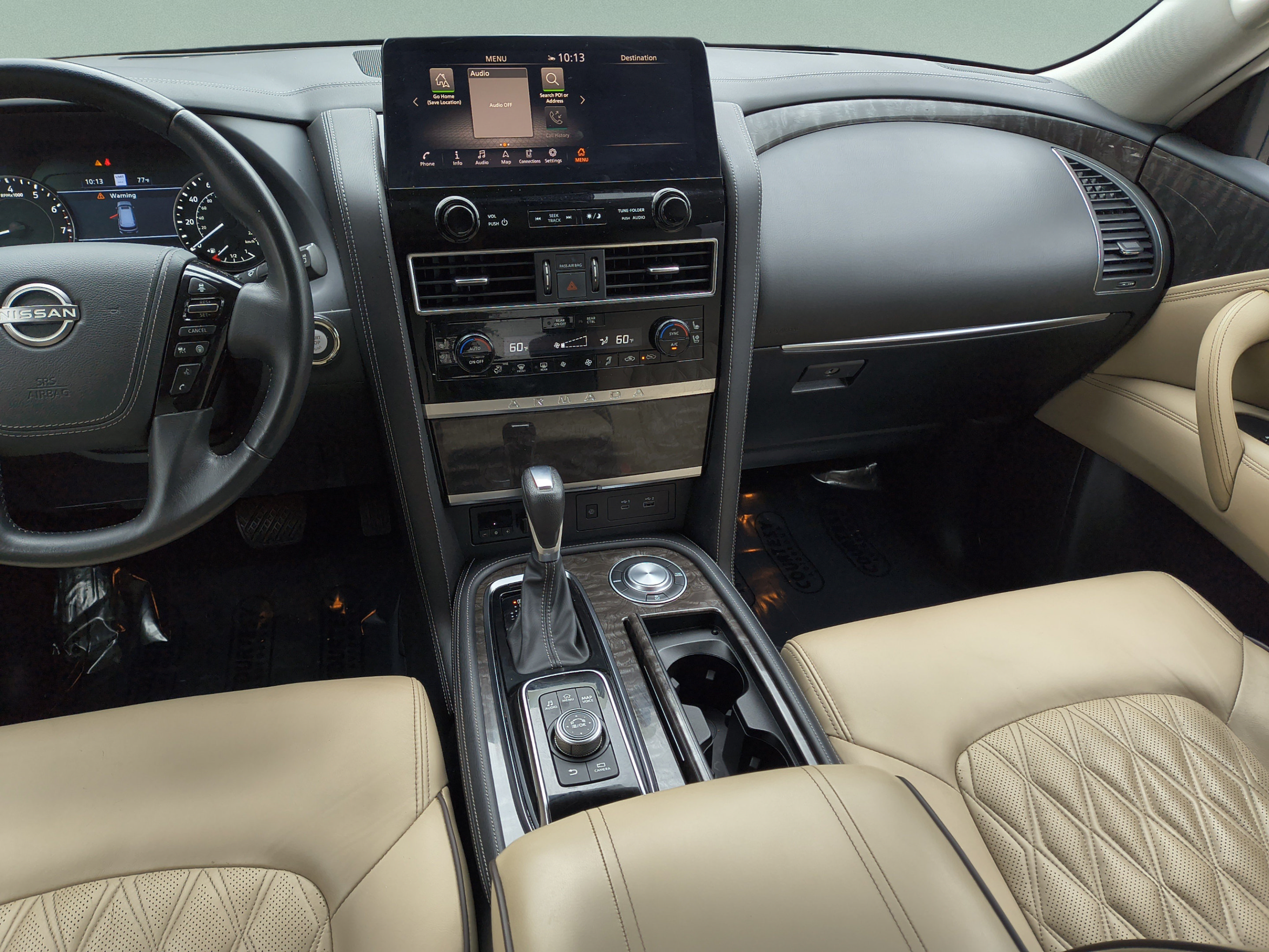 Certified 2022 Nissan Armada Platinum w/ Captain's Chairs Package RWD image 15