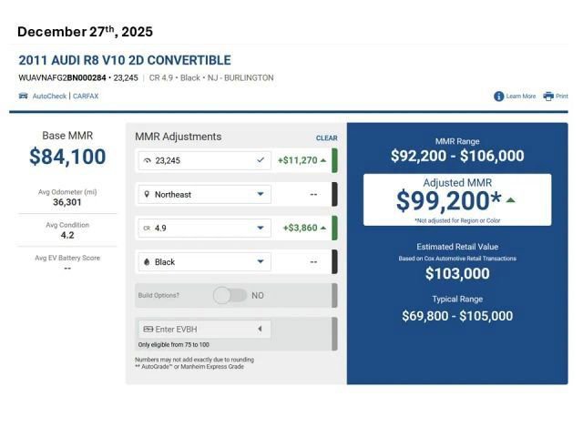 Used 2011 Audi R8 V10 image 3