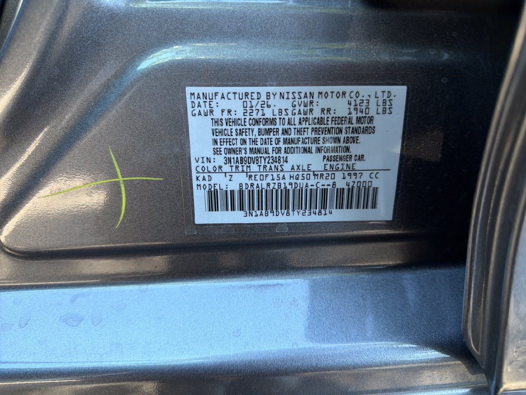 Certified 2026 Nissan Sentra SR w/ SR Premium Package FWD image 33