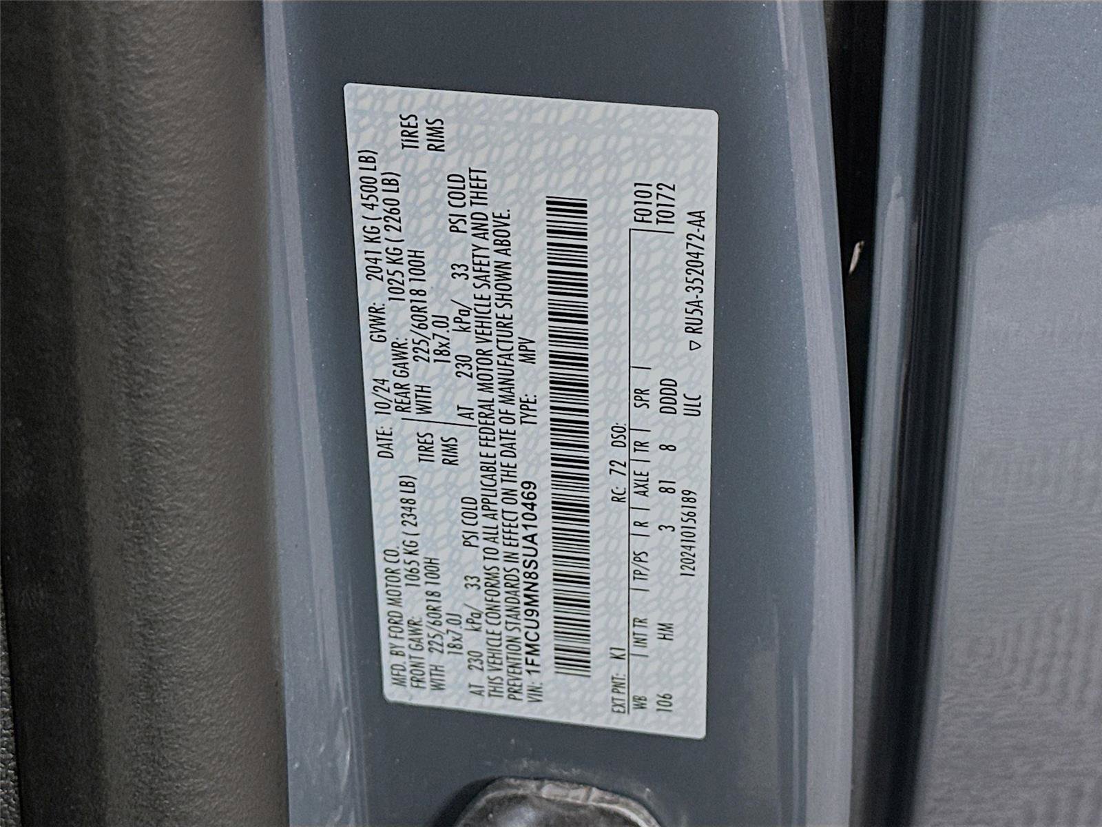 Used 2025 Ford Escape ST-Line image 21