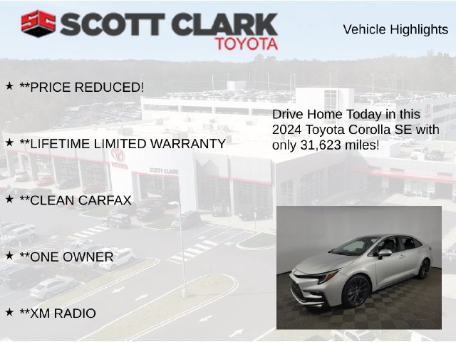 Used 2024 Toyota Corolla SE FWD image 12