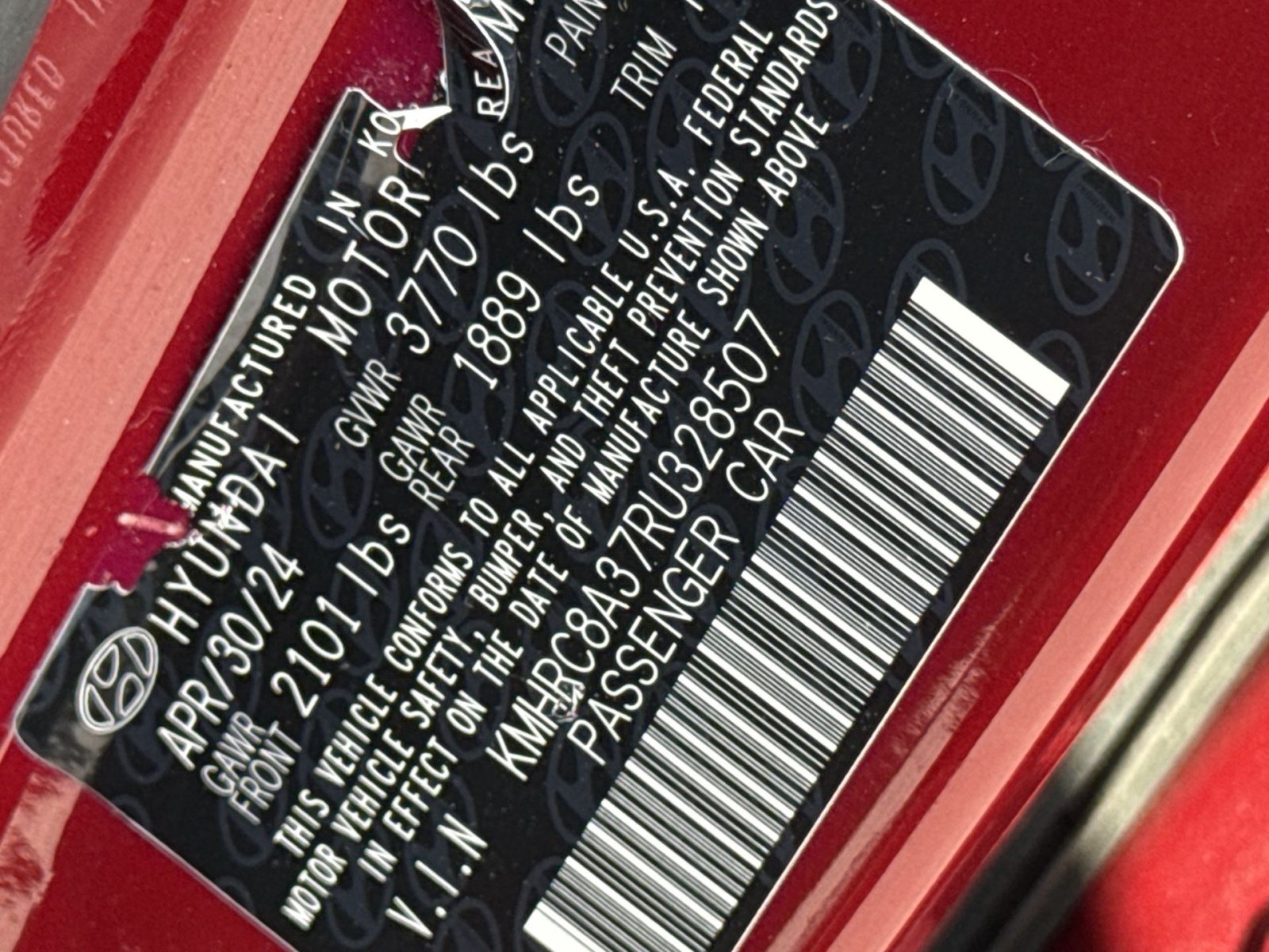 Certified 2024 Hyundai Venue SEL FWD image 23