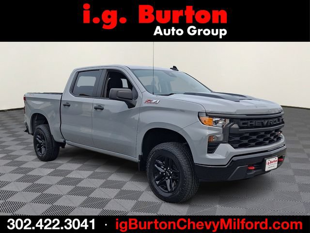 Certified 2025 Chevrolet Silverado 1500 Custom Trail Boss AWD/4WD image 1