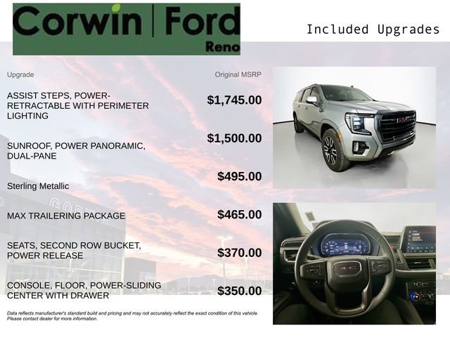 Used 2023 GMC Yukon XL AT4 w/ Max Trailering Package image 3