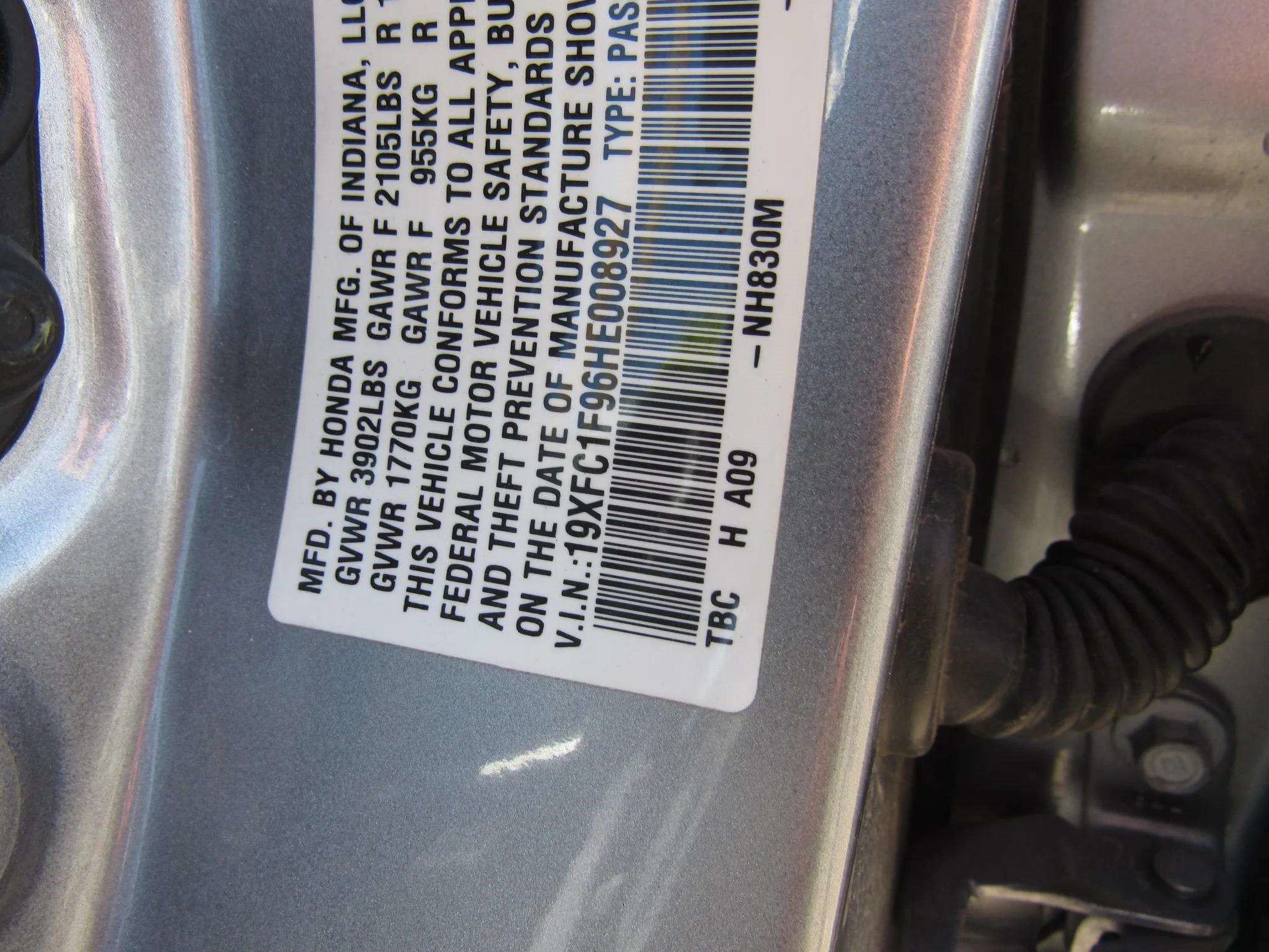 Certified 2017 Honda Civic Touring image 28