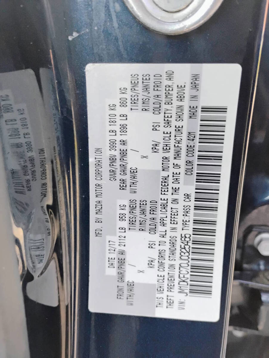 Used 2018 MAZDA CX-3 Touring image 25