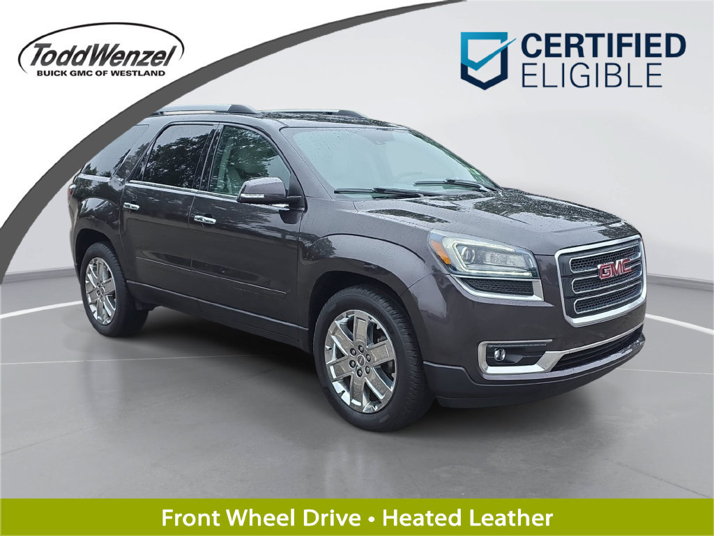 Certified 2017 GMC Acadia Limited SLT