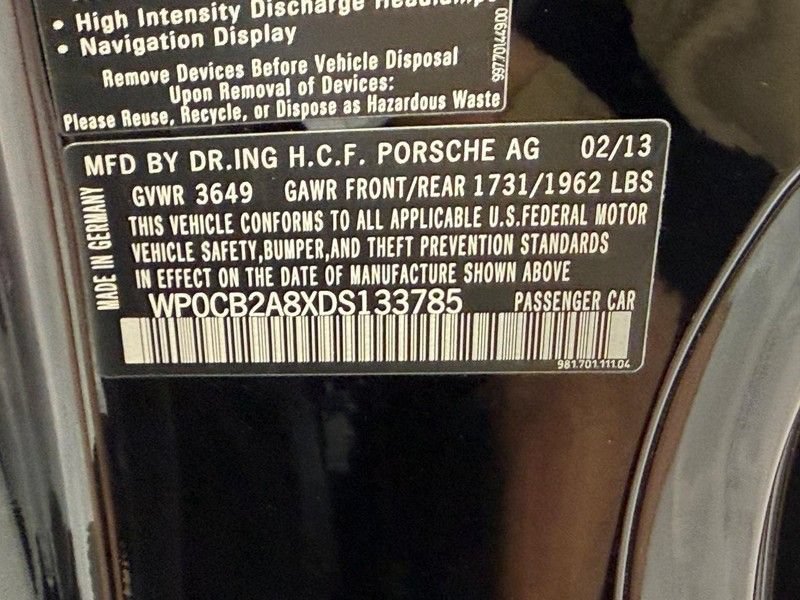 Used 2013 Porsche Boxster S RWD image 28