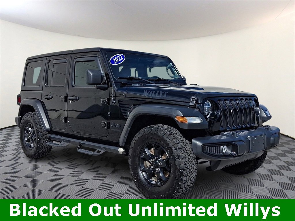 Used 2022 Jeep Wrangler Unlimited Sport