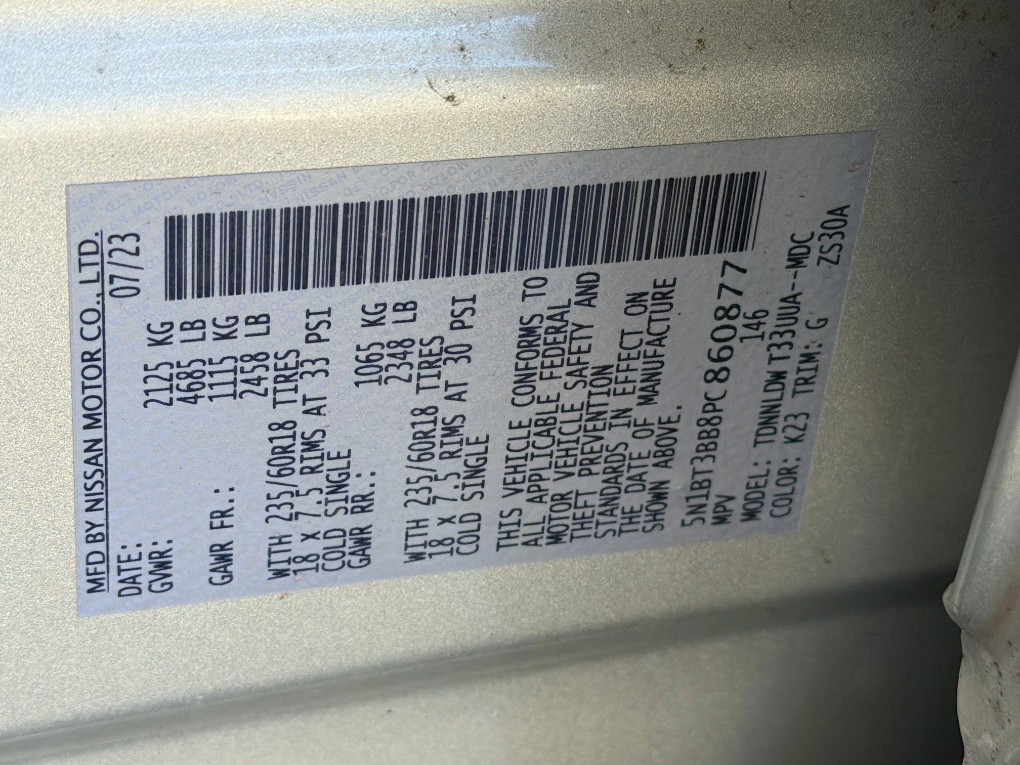 Used 2023 Nissan Rogue SV AWD/4WD image 12