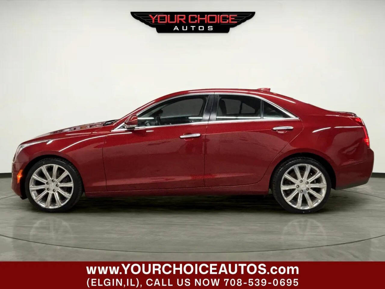 Used 2017 Cadillac ATS Luxury w/ Safety and Security Package AWD/4WD image 2