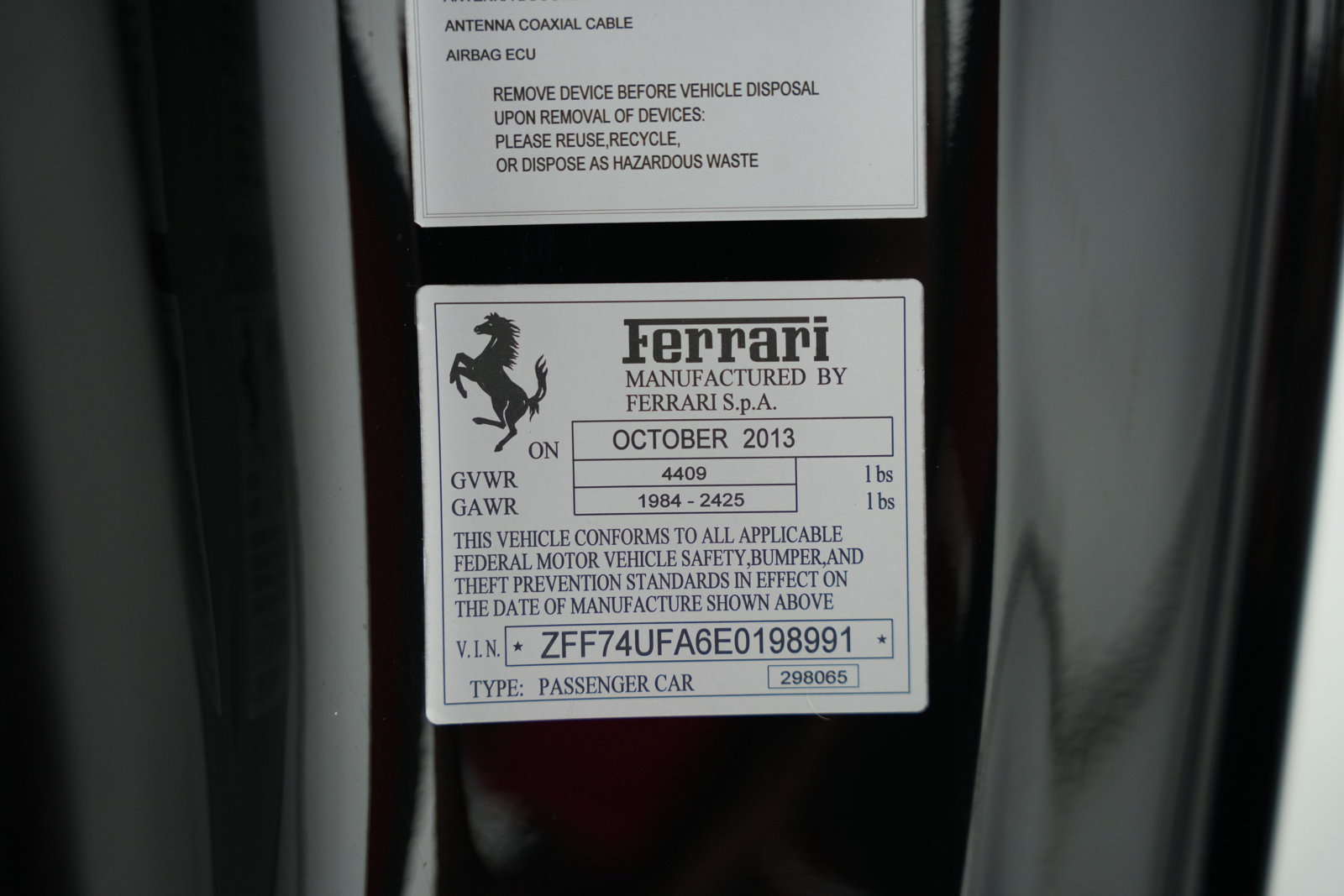 Used 2014 Ferrari F12 Berlinetta RWD image 43