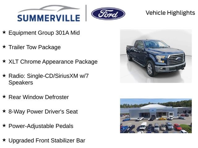 Used 2017 Ford F150 XLT w/ Equipment Group 301A Mid image 2