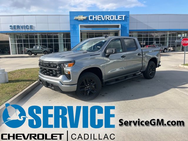 New 2026 Chevrolet Silverado 1500 Custom w/ Turbomax Blackout Package image 1