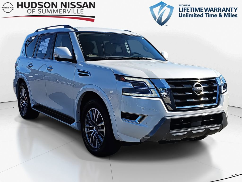 Used 2023 Nissan Armada SL w/ Captain's Chairs Package