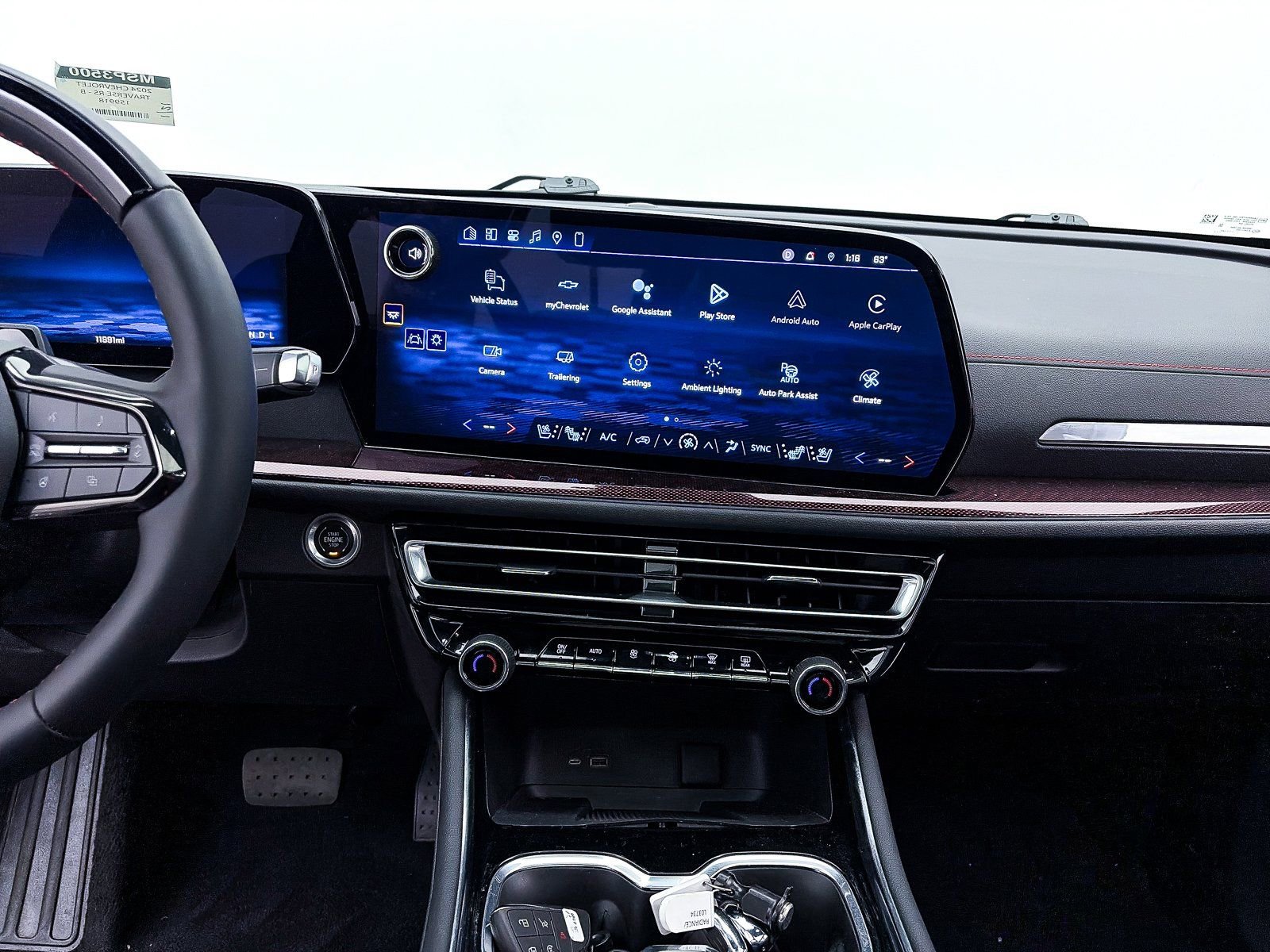 Used 2024 Chevrolet Traverse RS w/ LPO, Floor Liner Package image 10