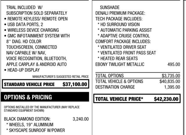 Used 2023 GMC Terrain Denali w/ Black Diamond Edition image 27