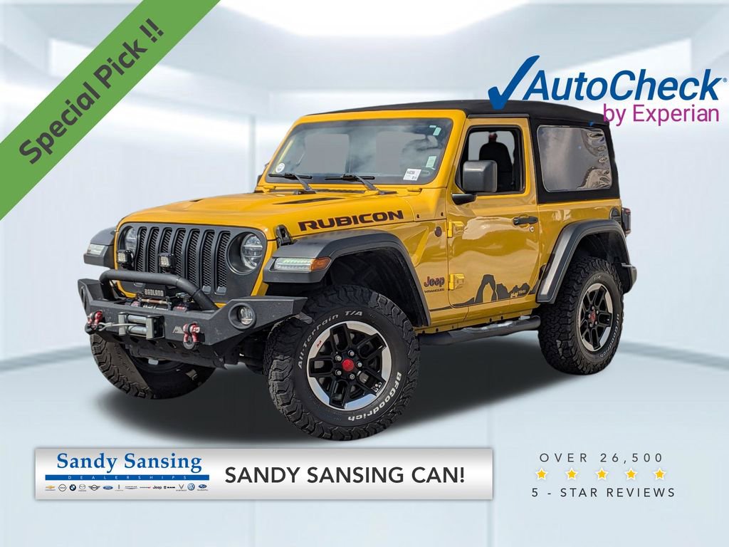Used 2020 Jeep Wrangler Rubicon w/ LED Lighting Group image 1