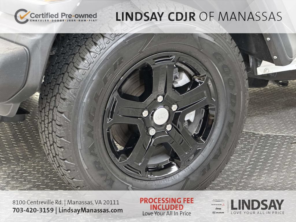 Certified 2021 Jeep Wrangler Unlimited Sport w/ Sun And Sound Package AWD/4WD image 10
