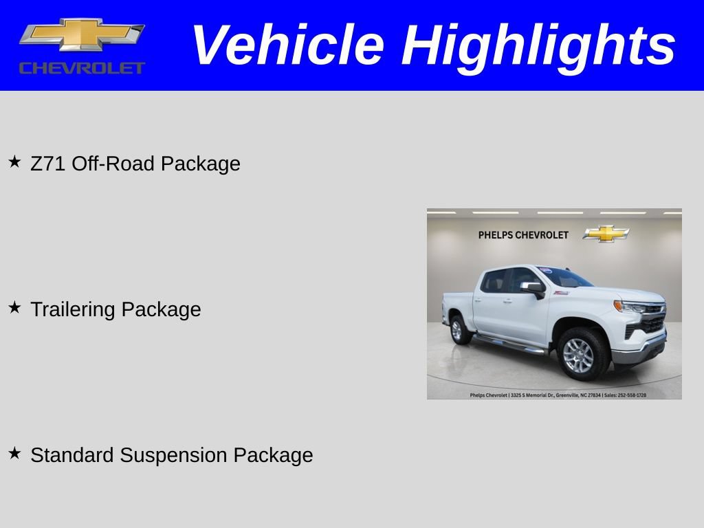 Certified 2025 Chevrolet Silverado 1500 LT w/ Z71 Off-Road Package AWD/4WD image 3